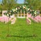 7.5ft Metal Wedding Party Arch Backdrop Balloon Flowers Stand Gardens Decoration